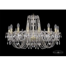 Подвесная люстра Bohemia Crystal Gold 1402/16/300/G