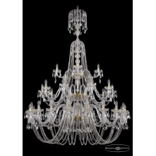 Подвесная люстра Bohemia Crystal Gold 1402/20+10+5/530/XL-206/3d/G