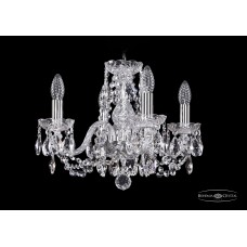 Подвесная люстра Bohemia Crystal Nikel 1402/4/141/Ni