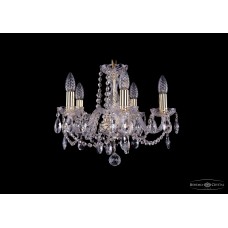 Подвесная люстра хрустальная Bohemia Crystal 1402/5/141/G
