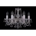 Люстра подвесная хрустальная Bohemia Crystal 1402/6/141/Ni/Balls