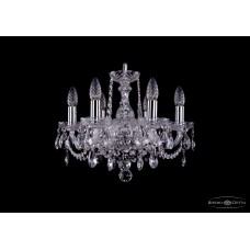 Подвесная люстра хрустальная Bohemia Crystal 1402/6/141/Ni
