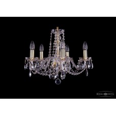 Подвесная люстра хрустальная Bohemia Crystal 1402/6/160/G