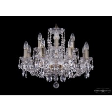 Подвесная люстра хрустальная Bohemia Crystal 1402/8+4/195/Pa