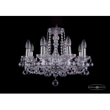 Подвесная люстра Bohemia Crystal Nikel 1402/8/160/Ni/Balls