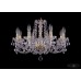 Подвесная люстра хрустальная Bohemia Crystal 1402/8/195/G/Balls