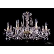 Люстра подвесная Bohemia Crystal 1402 1402/8/240/G