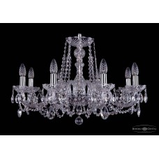 Люстра подвесная Bohemia Crystal 1402 1402/8/240/Ni