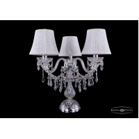 Настольная лампа Bohemia Crystal 1403L/3/141-39/Ni/SH41-160