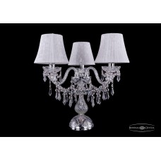 Настольная лампа Bohemia Crystal 1403L/3/141-39/Ni/SH41-160