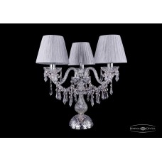 Настольная лампа Bohemia Crystal 1403L/3/141-39/Ni/SH6-160