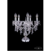 Настольная лампа Bohemia Crystal 1403L/5/141-39/Ni