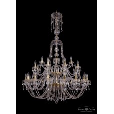 Подвесная люстра Bohemia Crystal Gold 1406/16+8+4/400/XL-160/2d/G