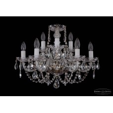 Подвесная люстра хрустальная Bohemia Crystal 1406/6+3/195/Pa