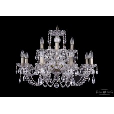 Люстра подвесная Bohemia Crystal 1406 1406/8+4/240/Pa