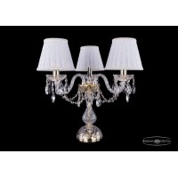 Настольная лампа Bohemia Crystal 1406L/3/141-39/G/SH13A-160