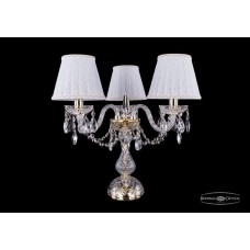 Настольная лампа Bohemia Crystal 1406L/3/141-39/G/SH13A-160