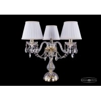 Настольная лампа Bohemia Crystal 1406L/3/141-39/G/SH2A-160
