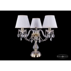 Настольная лампа Bohemia Crystal 1406L/3/141-39/G/SH2A-160