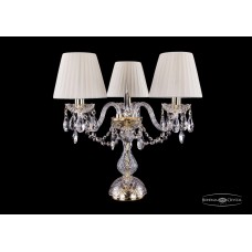 Настольная лампа Bohemia Crystal 1406L/3/141-39/G/SH3-160