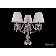 Настольная лампа Bohemia Crystal 1406L/3/141-39/G/SH40A-160