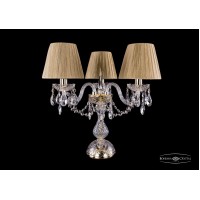 Настольная лампа Bohemia Crystal 1406L/3/141-39/G/SH7-160