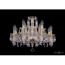 Люстра подвесная Bohemia Crystal 1410 1410/8+4/195/G/V0300