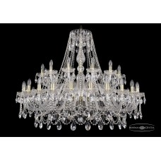 Подвесная люстра Bohemia Crystal Gold 1411/24+12/460/G