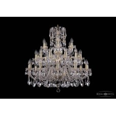Люстра большая Bohemia Crystal 1412 1412/12+12+6/300/G