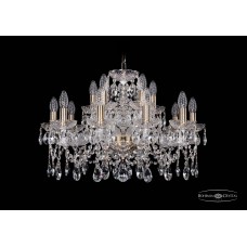 Подвесная люстра Bohemia Crystal Patina 1413/10+5/220/Pa