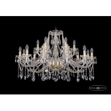 Подвесная люстра Bohemia Crystal Gold 1413/12+6/360/G