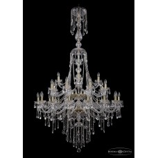 Подвесная люстра Bohemia Crystal Gold 1415/16+8+4/400/XL-185/2d/G