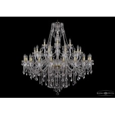 Подвесная люстра Bohemia Crystal Gold 1415/20+10+5/460-132/G