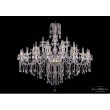 Люстра большая Bohemia Crystal 1415 1415/20+10+5/530-135/G