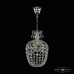 Светильник подвесной хрустальный Bohemia Crystal 14771/22 G