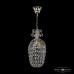 Светильник подвесной хрустальный Bohemia Crystal 14773/24 G
