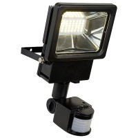 Прожектор уличный настенный светодиодный с датчиком движения Lucide LED Projectors-IR 14890/30/30