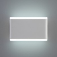 Уличный настенный светодиодный светильник Elektrostandard 1505 TECHNO LED COVER белый a041314