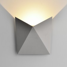 Настенный уличный светильник Elektrostandard 1517 Techno LED Butterfly серый a038826