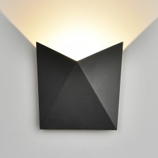 Настенный уличный светильник Elektrostandard 1517 Techno LED Butterfly черный a038824