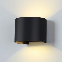 Настенный уличный светильник Elektrostandard 1518 Techno LED Blade черный a038828