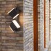 Уличный настенный светодиодный светильник Elektrostandard 1522 TECHNO LED BELL черный a041975