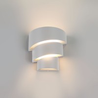 Уличный настенный светильник Elektrostandard 1535 TECHNO LED HELIX белый a039957