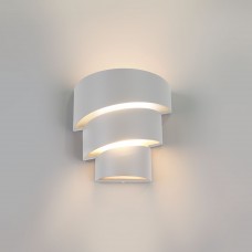 Уличный настенный светильник Elektrostandard 1535 TECHNO LED HELIX белый a039957