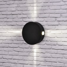 Уличный настенный светильник Elektrostandard 1545 TECHNO LED BEAM черный a040508