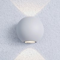 Настенный уличный светильник Elektrostandard 1566 Techno LED Diver белый a038537
