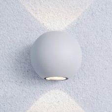 Настенный уличный светильник Elektrostandard 1566 Techno LED Diver белый a038537