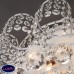 Люстра потолочная хрустальная Eurosvet Charm 16017/9 белый с серебром