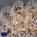 Люстра потолочная хрустальная Eurosvet Charm 16017/9 золото