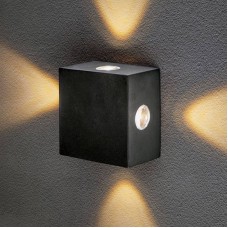 Уличный светильник Elektrostandard 1601 TECHNO LED Kvatra черный Kvatra